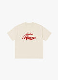MADE IN HEAVEN IVORY OVERSIZED TEE