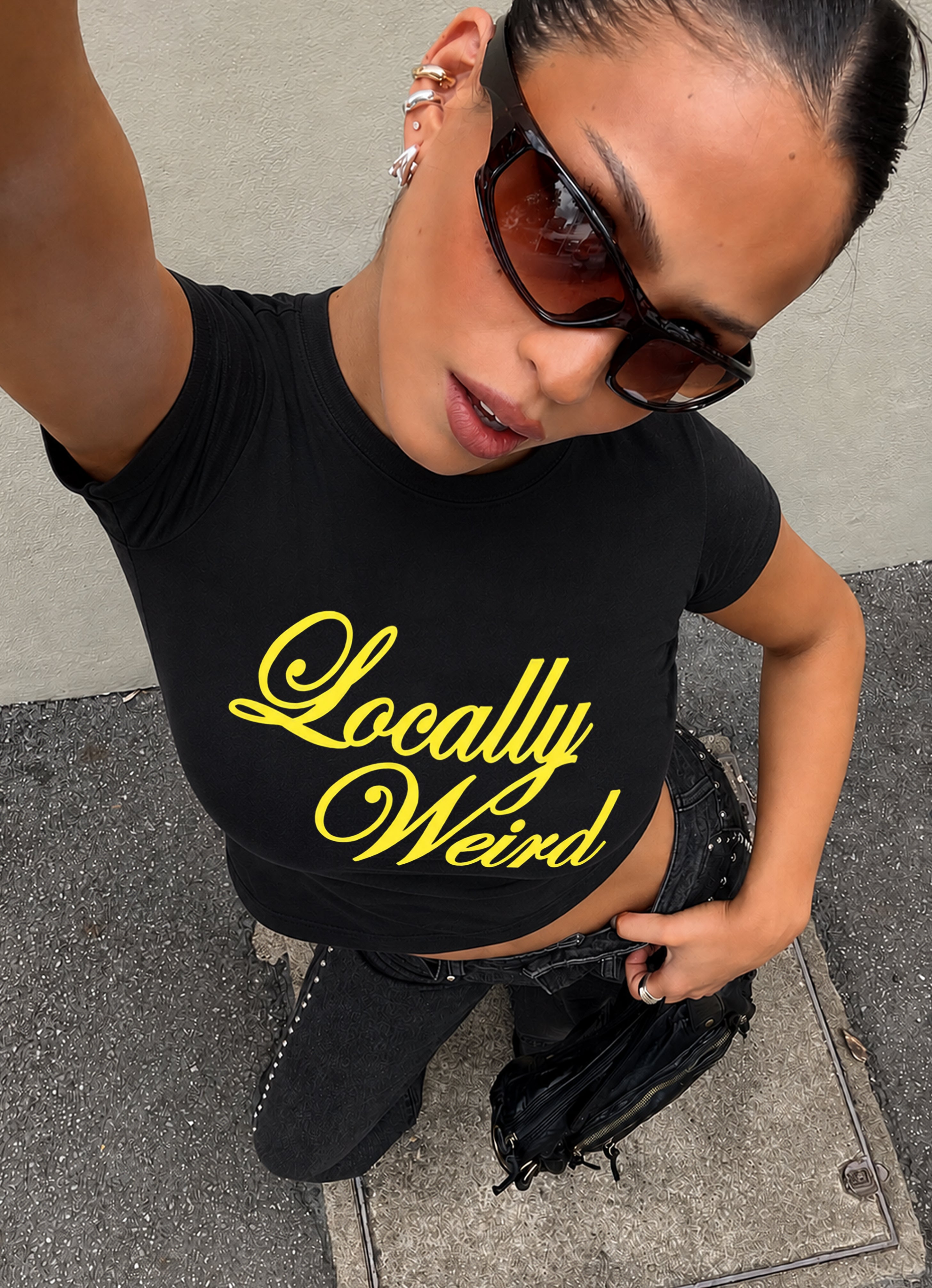 LOCALLY WEIRD BABY TEE