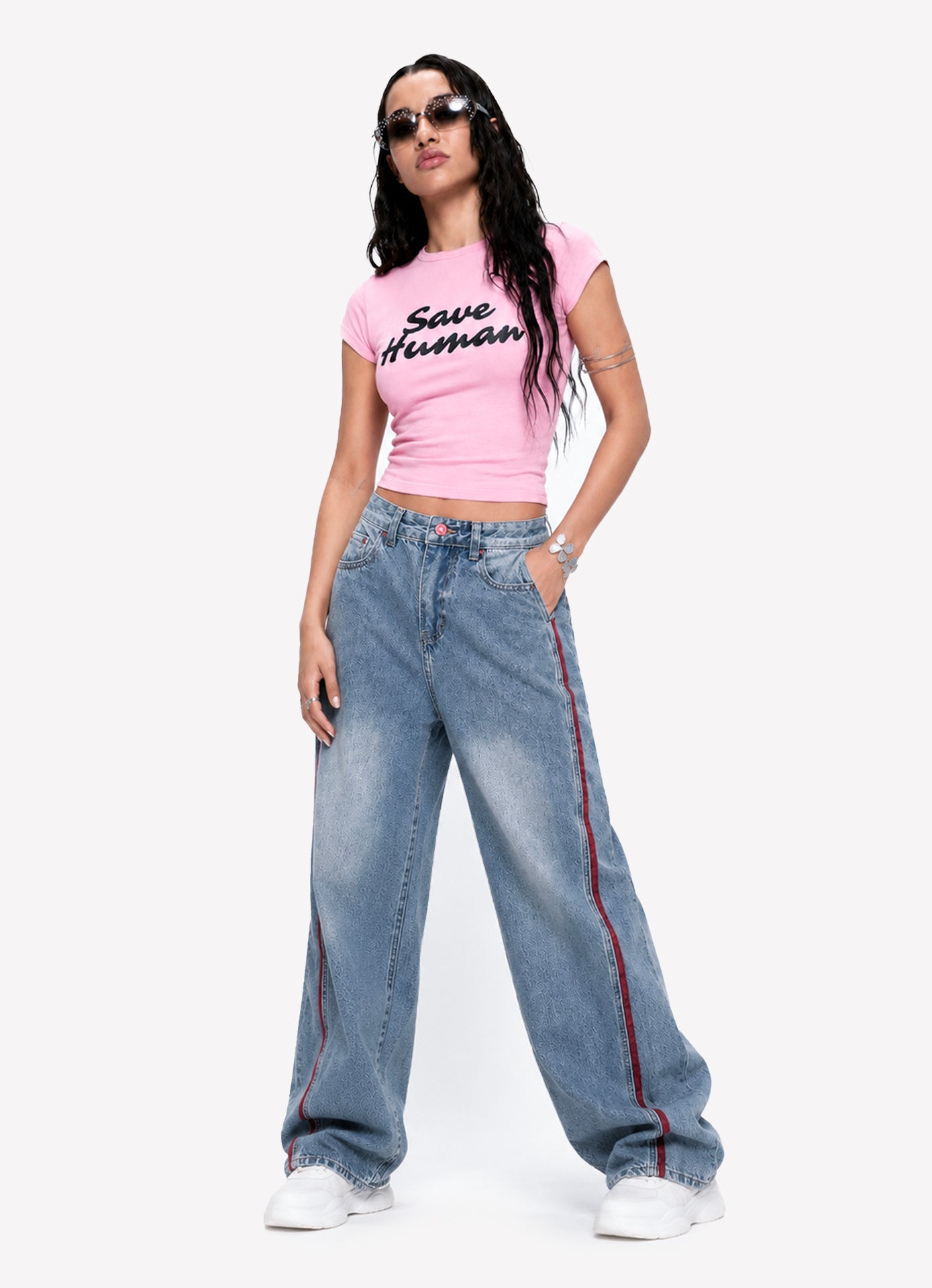 SAVE HUMAN BABY TEE