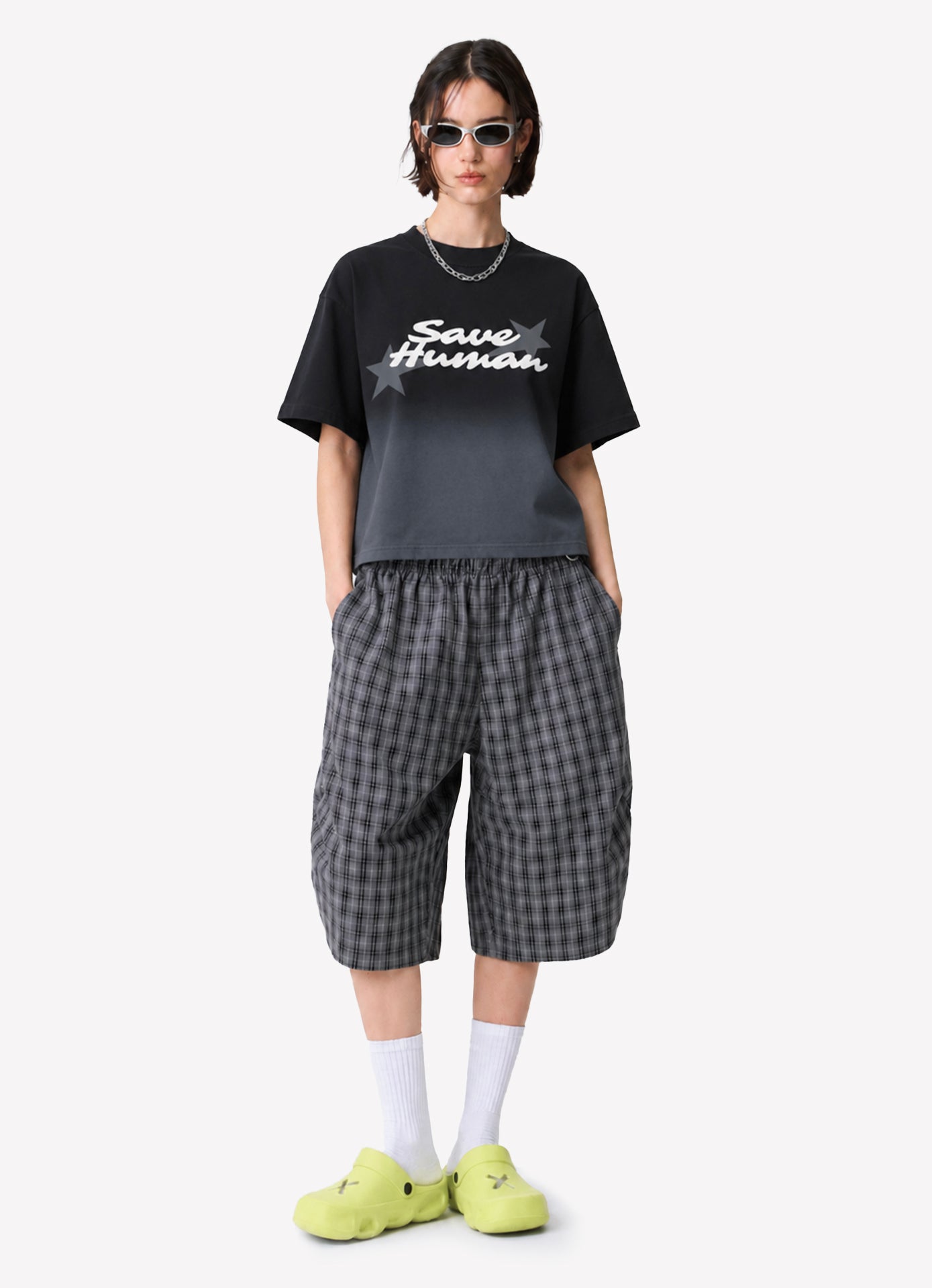 SAVE HUMAN BOXY TEE