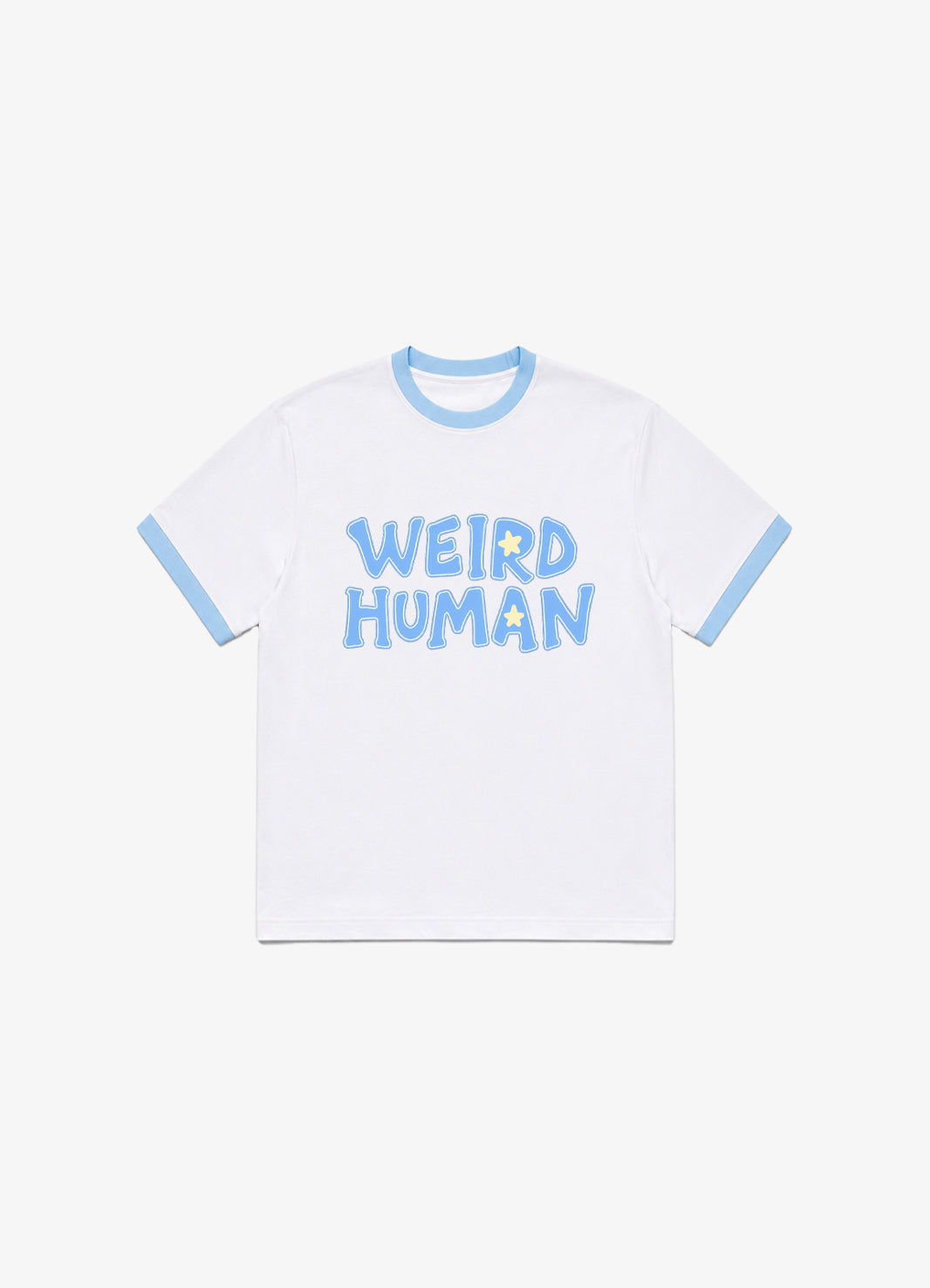 WEIRD HUMAN RINGER TEE