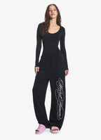 SCRIPT BLACK JOGGERS